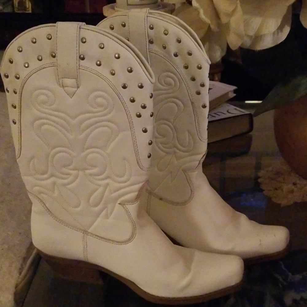 White boots